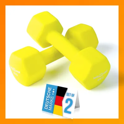 Obrázok produktu pre Neoprénová činka sada 2; 4 kg
