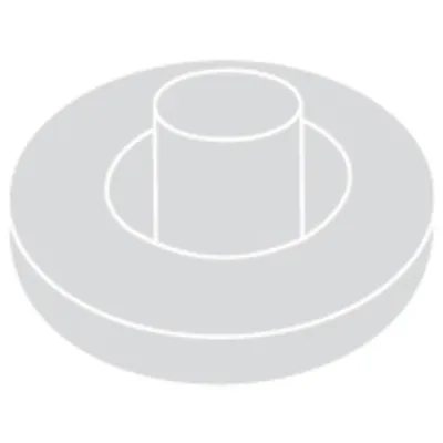 A 3D rendering of a kitchen appliance part.