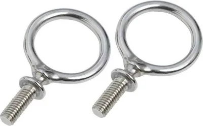 Produktbild von Zilco Leinenführungsring Leinenschlüssel Leinenauge klein (2er Set)