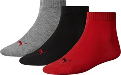Produktbild von Puma Uni Basic Quarter Socken 3 Paar Farbwahl