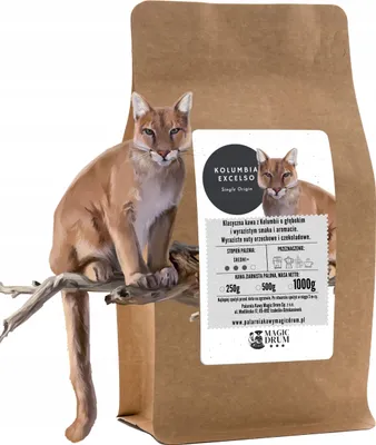 Produktbild von KAFELOV | Kaffeebohnen KOLUMBIA - 250g - frisch geröstete Arabica - vollmundig und aromatisch