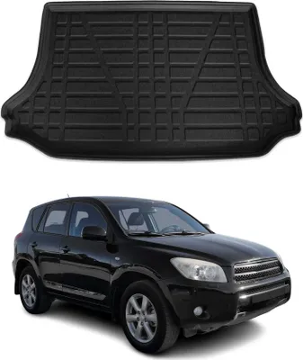 Produktbild von Kofferraumwanne Laderaumwanne für Toyota RAV4 2006-2012 Gummi TPE Schwarz