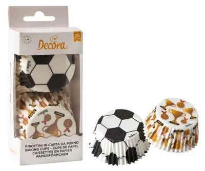 Produktbild von Fußball-Champions-Cupcake-Topper, 36 Stück