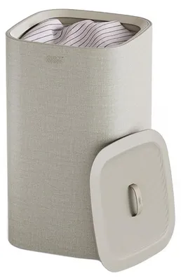 Productafbeelding van Joseph Joseph Tota One, 60 liter, ecru. Grote wasmand met één compartiment