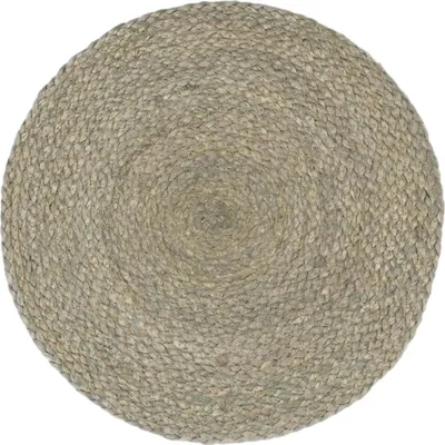 Obrázok produktu pre vidaXL Podložky 4 ks. Šedé 38 cm okrúhle jutové