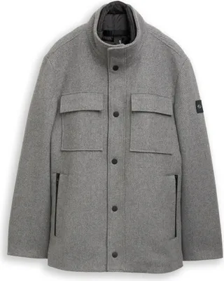 Produktbild von 2-in-1 Wolljacke mit abnehmbarer Innenjacke