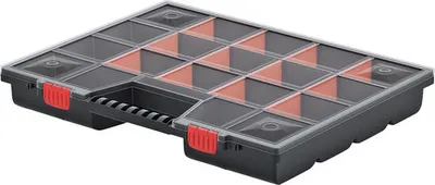 Produktbild von ZERGO Organizer 49 x 39 x 6,5 cm schwarz-rot