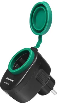 Immagine prodotto di Interruttore esterno commutabile IP44 da 3680 W con supporto per Alexa e Google Home, non richiede hub,  e