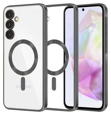 Obrázok produktu pre Techsuit Luxury Crystal MagSafe – puzdro na Samsung Galaxy A35 5G – čierny