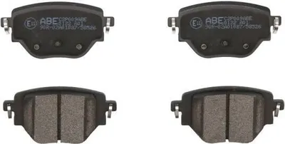 Produktbild von ABE Bremsbeläge Satz Hinten für OPEL Corsa F C2P009ABE