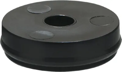 Produktbild von QuickClick Basic zum Anschrauben ø 14mm, Höhe 4 mm, Kunststoff schwarz