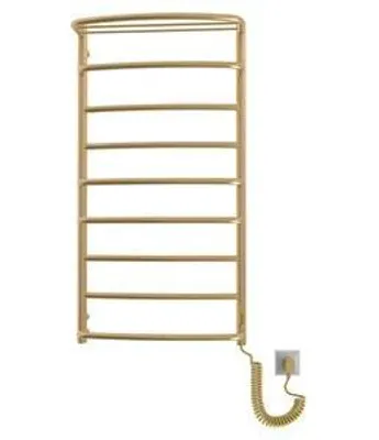 Immagine prodotto di ELNA Scaldasalviette elettrico Radiatore da bagno in acciaio inox PVD oro 168W 101x53 cm con termostato