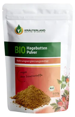 Produktbild von Hagebutten Pulver 500g