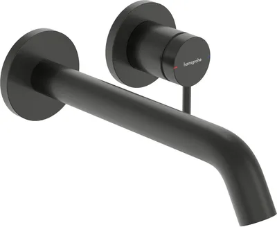 Immagine prodotto di hansgrohe Tecturis S robinetterie de lavabo monocommande encastrée pour montage mural, EcoSmart+, portée 225mm, 73351340, 73351340