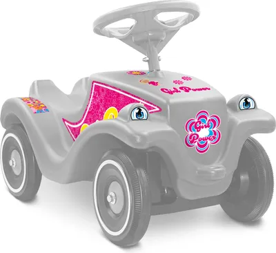 Produktbild von Design Sticker Set kompatibel mit BIG Bobby Car Classic – Selbstklebende Aufkleber für Spielauto, Kratzfest, Wasserfest, Matt R194-22