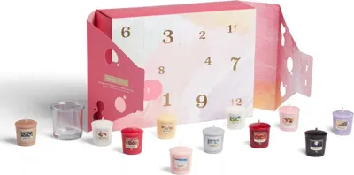 Zdjęcie produktu dla Yankee Candle 12 Days of Fragrance to Inspire Positivity 12 x 49 g