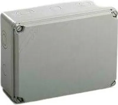 Immagine prodotto di Scatola a vite con montaggio esterno, ermetico, IP55, grigio EX-111 PCE