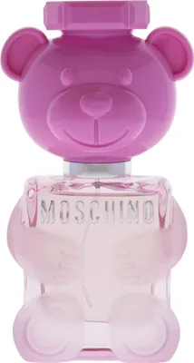 Produktbild von Moschino Toy 2 Bubble Gum, Frauen, 50 ml, Nicht nachfüllbare Flasche, Zitrus, Zitrone, Orange, Zimt, Ingwer, Pfirsich, Rose, Ambrox, Zedernholz, Moschus