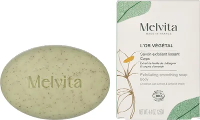 Produktbild von Melvita L'Or Vegetal Bioes Smoothing Exfoliating Soap 125 g