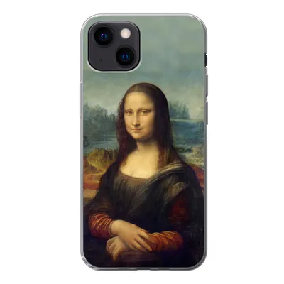 Produktbild von MuchoWow® Handyhülle Schutzhülle Hülle für iPhone 13 mini Mona Lisa - Da Vinci - Gemälde Silikon Softcase Handy Hülle - Softcase