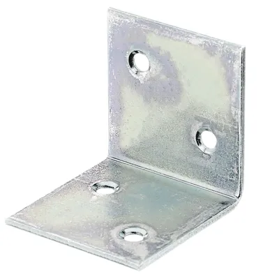Produktbild von Alberts 150 x Breitwinkel sendzimirverzinkt 40 x 40 x 40 mm – Möbelwinkel