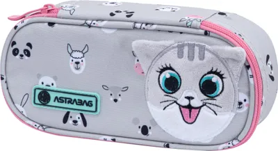 Zdjęcie produktu dla Piórnik owalny Astrabag Kitty The Cute