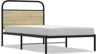 Produktbild von VidaXL 4100254, Eiche, 112 cm, 2,07 m, 100 cm, 1070 x 2030 mm, 27 cm