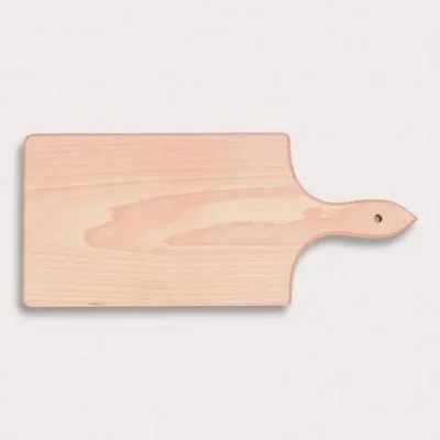 Produktbild von Holzschneidebrett – antibakteriell und rutschfest – 38 x 18 cm