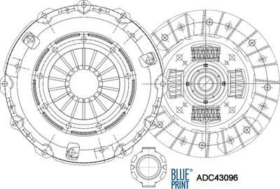 Produktbild von Blue Print Kupplung für Mitsubishi Galant Grandis Space Runner Wagon 2,4