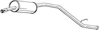 Immagine prodotto di Silenziatore terminale BOSAL 283-295 per FIAT Panda berlina (141) Impianto di scarico