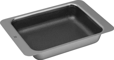 Obrázok produktu pre WMF Profi Resist, Zapekacia miska na casserole, Obdĺžnikový, Hliník, Nerezová oceľ, Čierna, Nerezová oceľ, 180 - 260 °C, 340 mm