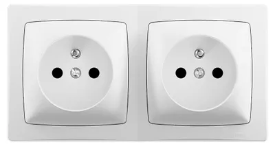 Image de Bloc 2p horiz saillie asl blanc LEGRAND