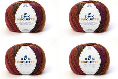 Obrázek produktu pro 4x DMC Pirouette – měkká a snadno udržovatelná příze vyrobená ze 100%.Polyakrylu (barva 843)