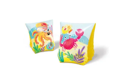 Produktbild von Schwimmhilfe Schwimmflügel Manschetten Kinder 18 - 30 kg / 3 - 6 Jahre bunt