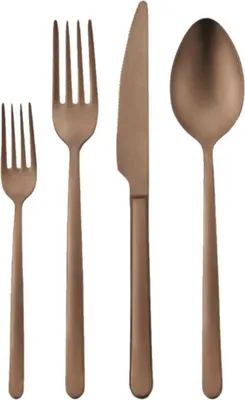 Obrázok produktu pre Korkmaz Riva 24-dielna súprava príborov rose gold A2468