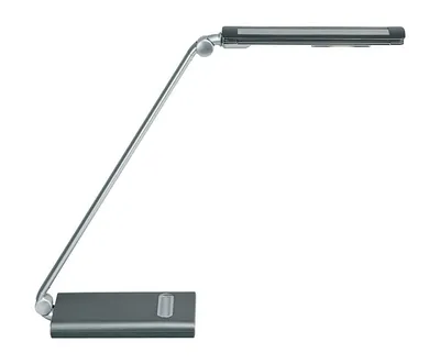 Zdjęcie produktu dla Lampa stołowa MAUL MAULpure LED 6,500 K ściemniana srebrna podstawa