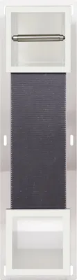 Produktbild von Balneo Toilettenpapierhalter Unterputz Wandnische WALL-BOX PAPER 2 Toilettenpapieraufbewahrung 6 Rollen weiß 74x20,8×14,6 cm