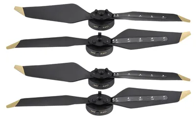 Immagine prodotto di Eliche LED ricaricabili a sgancio rapido 8331 per drone RC, compatibili con DJI Mavic Pro Platinum (2 paia)