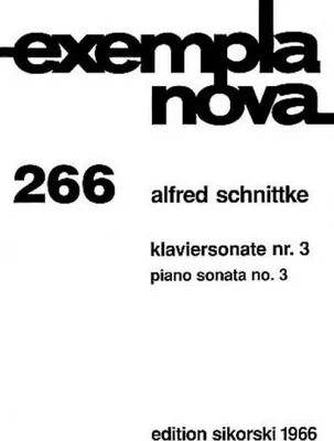 Produktbild von Hans Sikorski Musikverlag Noten für Klavier – Sonate Nr.3