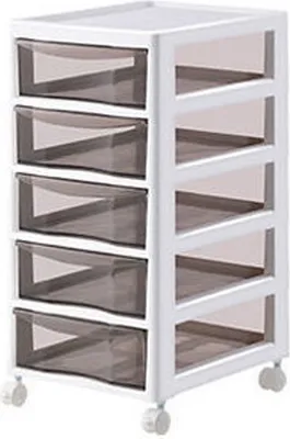 Produktbild von 360Home Multifunktionales Schubladenregal Schubladenschrank Büro Regal Schrank 5 Ebenen