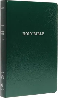 Produktbild von KJV, Gift and Award Bible, Imitation Leather, Green, Red Letter Edition