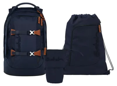 Produktbild von Satch, Schulrucksack-Set PACK Nordic Blue 3-teilig, ab 5. Klasse