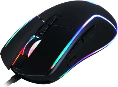 Immagine prodotto di Mouse da gioco a LED CoolBox DG-MOU019-RGB RGB 6400 dpi 30 ips Nero
