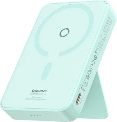 Produktbild von Baseus Magpro Magnetische 5000Mah 20W Powerbank, Magsafe (Mint)