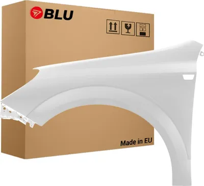 Immagine prodotto di BLU Parafango compatibile con Opel Astra H 3 III Z40R Sinistra Weiss SchneeWeiss | 2004-2014 | Anteriore | Verniciato | Pronto per il montaggio | Acciaio