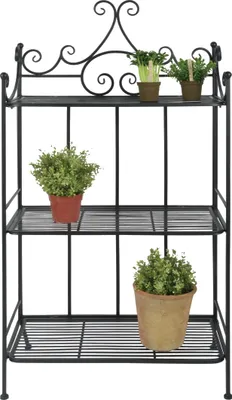 Produktbild von Esschert Design Etagere rechteckig faltbar; BPH87; 60,0x30,5x113,2 cm