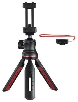 Produktbild von Hama Tischstativ Solid II, 21B mit Bluetooth-Auslöser BRS2