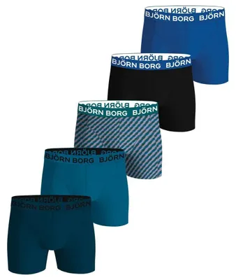 Zdjęcie produktu dla Bokserki Björn Borg 5-Pack Wielokolorowe - Rozmiar XL