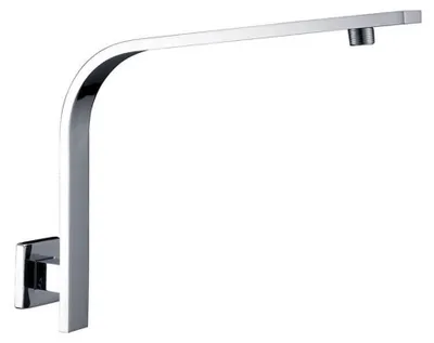 Imagen del producto de Ducha cuadrada de bajo perfil, modelo Sapho, 330 mm, cromada