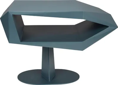 Produktbild von Zuiver North Beistelltisch Schwarz/ Blau
